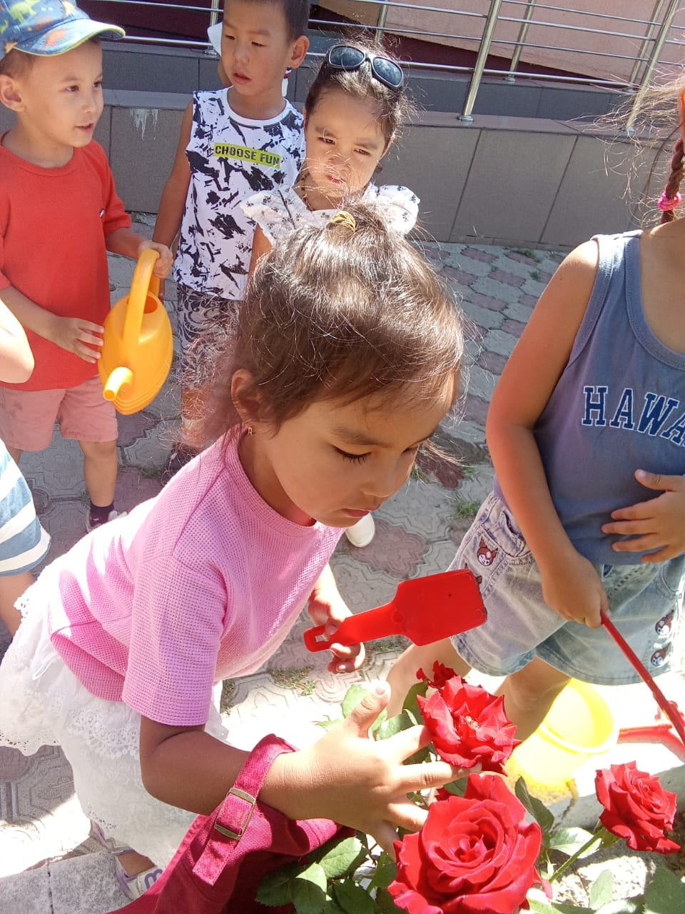 «Гүлденген табиғат» кішкентай бағбандар.